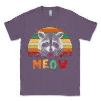 Lavender funny vintage raccoon meow raccoon lovers Classic Tee - linhVisuals