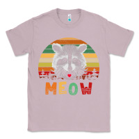 Lilac funny vintage raccoon meow raccoon lovers Classic Tee - linhVisuals