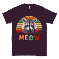 Plum funny vintage raccoon meow raccoon lovers Classic Tee - linhVisuals