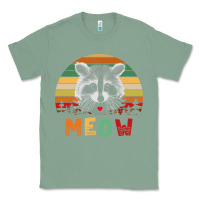 Sage funny vintage raccoon meow raccoon lovers Classic Tee - linhVisuals