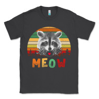 Smoke funny vintage raccoon meow raccoon lovers Classic Tee - linhVisuals