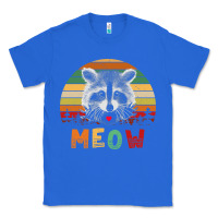 True Royal funny vintage raccoon meow raccoon lovers Classic Tee - linhVisuals