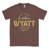 The Legend Wyatt Funny Personalized Name Classic Tee | Teevron
