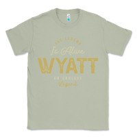 Matcha The Legend Wyatt Funny Personalized Name Classic Tee - linhVisuals