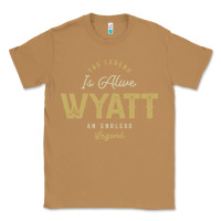 Toasted Coconut The Legend Wyatt Funny Personalized Name Classic Tee - linhVisuals