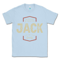 Dusty Blue Genuine Jack Funny Personalized Name Classic Tee - linhVisuals
