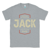 Heather Grey Genuine Jack Funny Personalized Name Classic Tee - linhVisuals