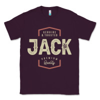Plum Genuine Jack Funny Personalized Name Classic Tee - linhVisuals