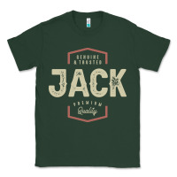 Sports Green Genuine Jack Funny Personalized Name Classic Tee - linhVisuals