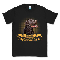 Black labrador retriever team chocolate lab funny Classic Tee - linhVisuals