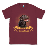 Burgundy labrador retriever team chocolate lab funny Classic Tee - linhVisuals