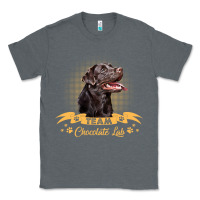 Charcoal Heather labrador retriever team chocolate lab funny Classic Tee - linhVisuals