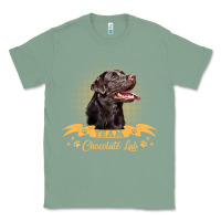 Sage labrador retriever team chocolate lab funny Classic Tee - linhVisuals