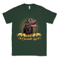 Sports Green labrador retriever team chocolate lab funny Classic Tee - linhVisuals