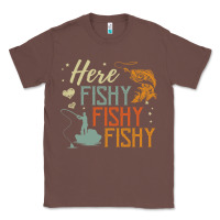 Chestnut here fishy fishy fishy fishing lovers gifts Classic Tee - linhVisuals