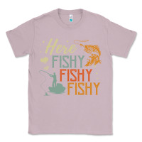 Lilac here fishy fishy fishy fishing lovers gifts Classic Tee - linhVisuals