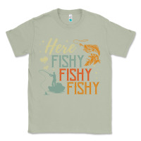 Matcha here fishy fishy fishy fishing lovers gifts Classic Tee - linhVisuals