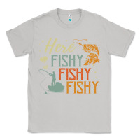 Moon Dust here fishy fishy fishy fishing lovers gifts Classic Tee - linhVisuals