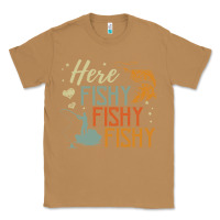 Toasted Coconut here fishy fishy fishy fishing lovers gifts Classic Tee - linhVisuals