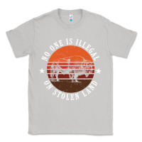 Moon Dust no one is illegal on stolen land 4th of july bison Classic Tee - linhVisuals