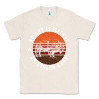 Natural no one is illegal on stolen land 4th of july bison Classic Tee - linhVisuals