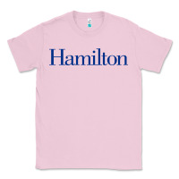 Bubblegum Pink Hamilto College Classic Tee - linhVisuals