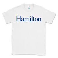 White Hamilto College Classic Tee - linhVisuals