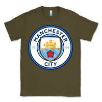 Army Green the-manchester-city-pen Classic Tee - linhVisuals