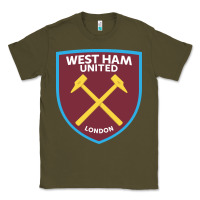 Army Green the-west-ham-united-f.c.-pen Classic Tee - linhVisuals