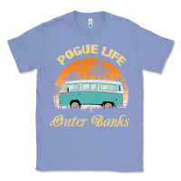 Colony Blue pogue life outer banks retro vintage sunny Classic Tee - linhVisuals