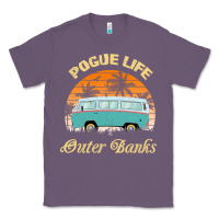 Lavender pogue life outer banks retro vintage sunny Classic Tee - linhVisuals