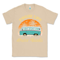Mushroom pogue life outer banks retro vintage sunny Classic Tee - linhVisuals