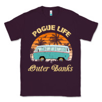 Plum pogue life outer banks retro vintage sunny Classic Tee - linhVisuals