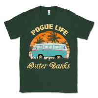 Sports Green pogue life outer banks retro vintage sunny Classic Tee - linhVisuals
