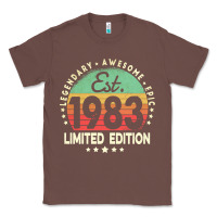 Chestnut est. 1983 vintage 1983 limited edition 39th birthday retro pullover ho Classic Tee - linhVisuals