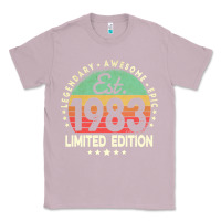 Lilac est. 1983 vintage 1983 limited edition 39th birthday retro pullover ho Classic Tee - linhVisuals
