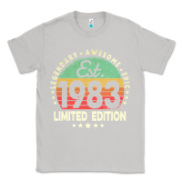 Moon Dust est. 1983 vintage 1983 limited edition 39th birthday retro pullover ho Classic Tee - linhVisuals