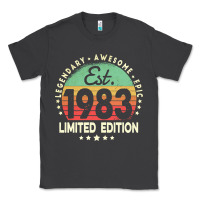 Smoke est. 1983 vintage 1983 limited edition 39th birthday retro pullover ho Classic Tee - linhVisuals