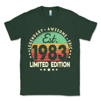 Sports Green est. 1983 vintage 1983 limited edition 39th birthday retro pullover ho Classic Tee - linhVisuals