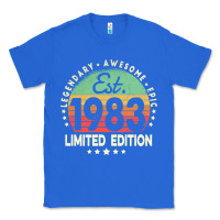 True Royal est. 1983 vintage 1983 limited edition 39th birthday retro pullover ho Classic Tee - linhVisuals