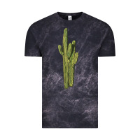 Cloud Black saguaro cactus Vintage Tee - LillyAllenDesigns