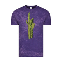 Cloud Purple saguaro cactus Vintage Tee - LillyAllenDesigns