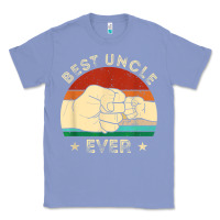 Colony Blue vintage best uncle ever fist bump funny uncle fathers day Classic Tee - linhVisuals