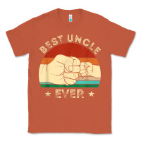 Copper vintage best uncle ever fist bump funny uncle fathers day Classic Tee - linhVisuals