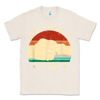 Natural vintage best uncle ever fist bump funny uncle fathers day Classic Tee - linhVisuals