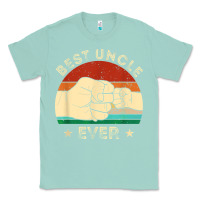 Seafoam vintage best uncle ever fist bump funny uncle fathers day Classic Tee - linhVisuals