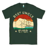 Sports Green vintage best uncle ever fist bump funny uncle fathers day Classic Tee - linhVisuals