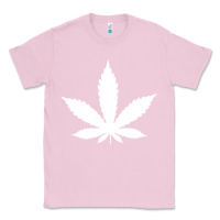 Bubblegum Pink weed leaf in a pocket marijuana cannabis Classic Tee - linhVisuals