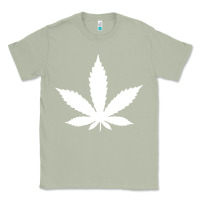 Matcha weed leaf in a pocket marijuana cannabis Classic Tee - linhVisuals