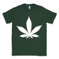 Sports Green weed leaf in a pocket marijuana cannabis Classic Tee - linhVisuals